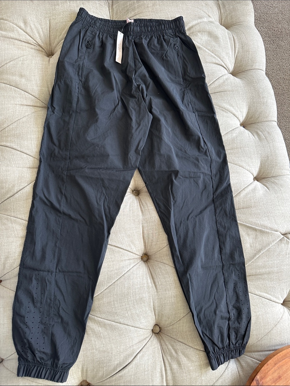 Victoria's Secret Black Women's Jogger Sweatpants